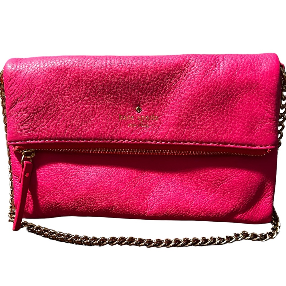 Kate Spade Cobble Hill Aleah love pink shoulder bag